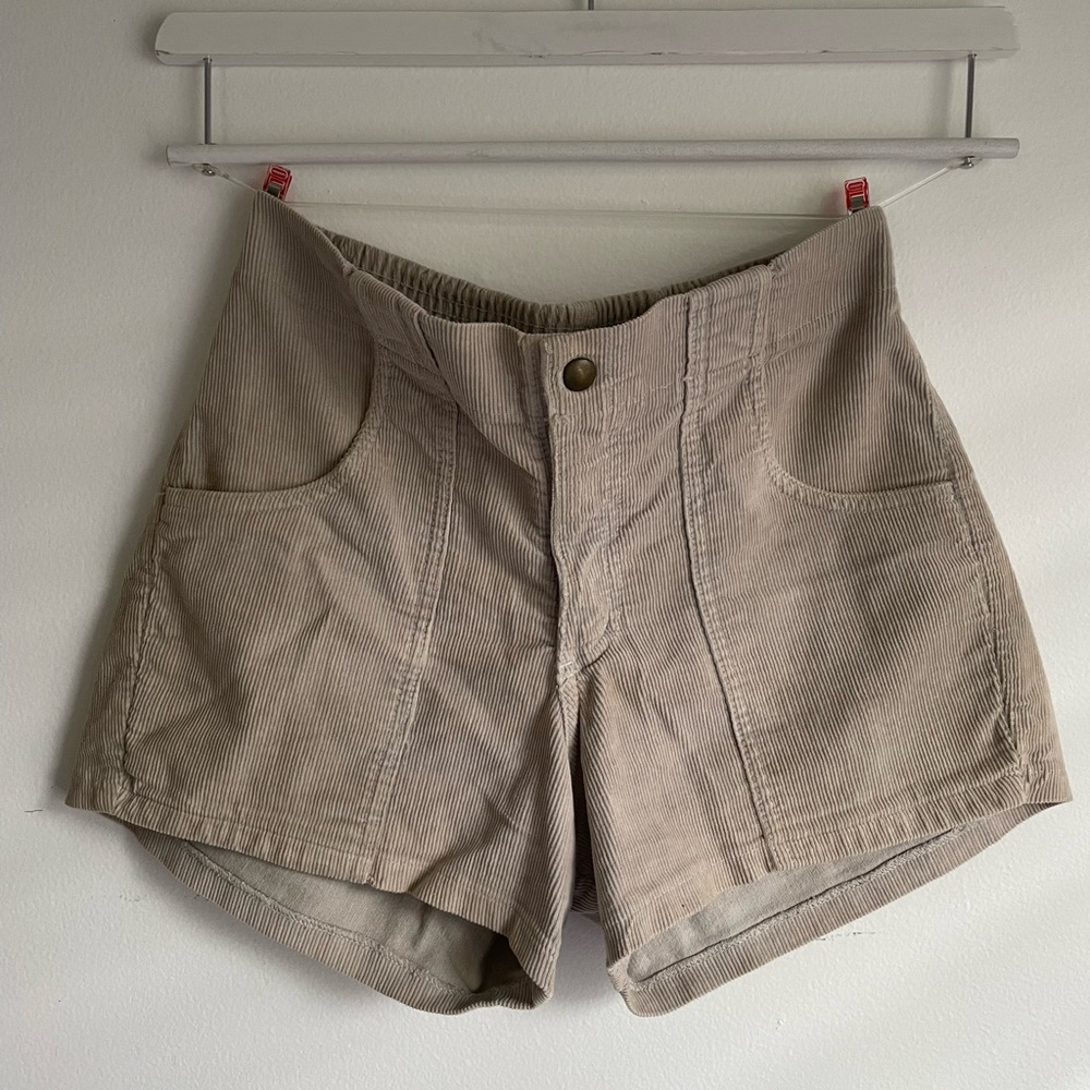 American Apparel corduroy shorts, size 28